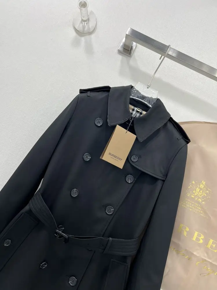 Burberry Класичний тренч середньої довжини Kensington — Фото 5