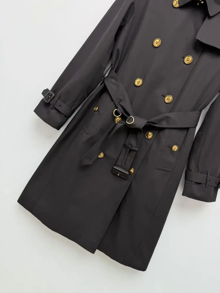 Burberry Класичний тренч середньої довжини — Фото 4
