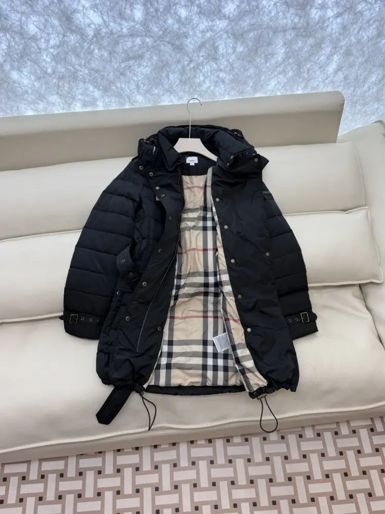 Burberry Двубортная куртка на пуху — Фото 4