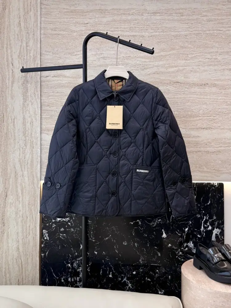 Burberry — Jacket Down jacket Diamond Pattern Slim