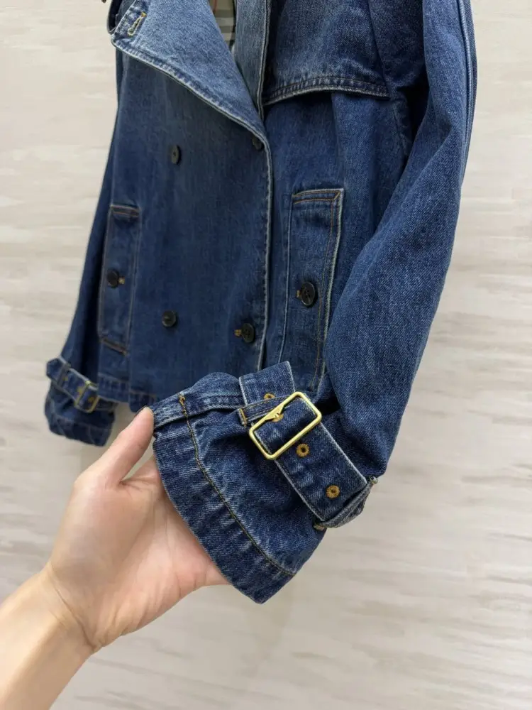 Burberry Джинсовый тренч — Фото 2