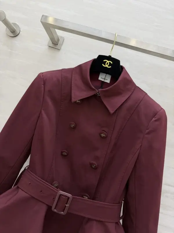Burberry Короткий осінній тренч — Фото 2