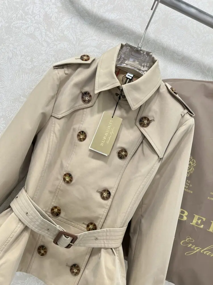 Burberry Короткий тренч — Фото 3
