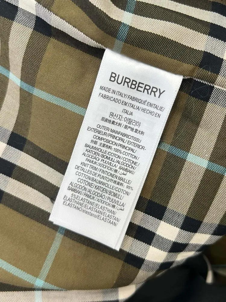Burberry Короткий тренч — Фото 5