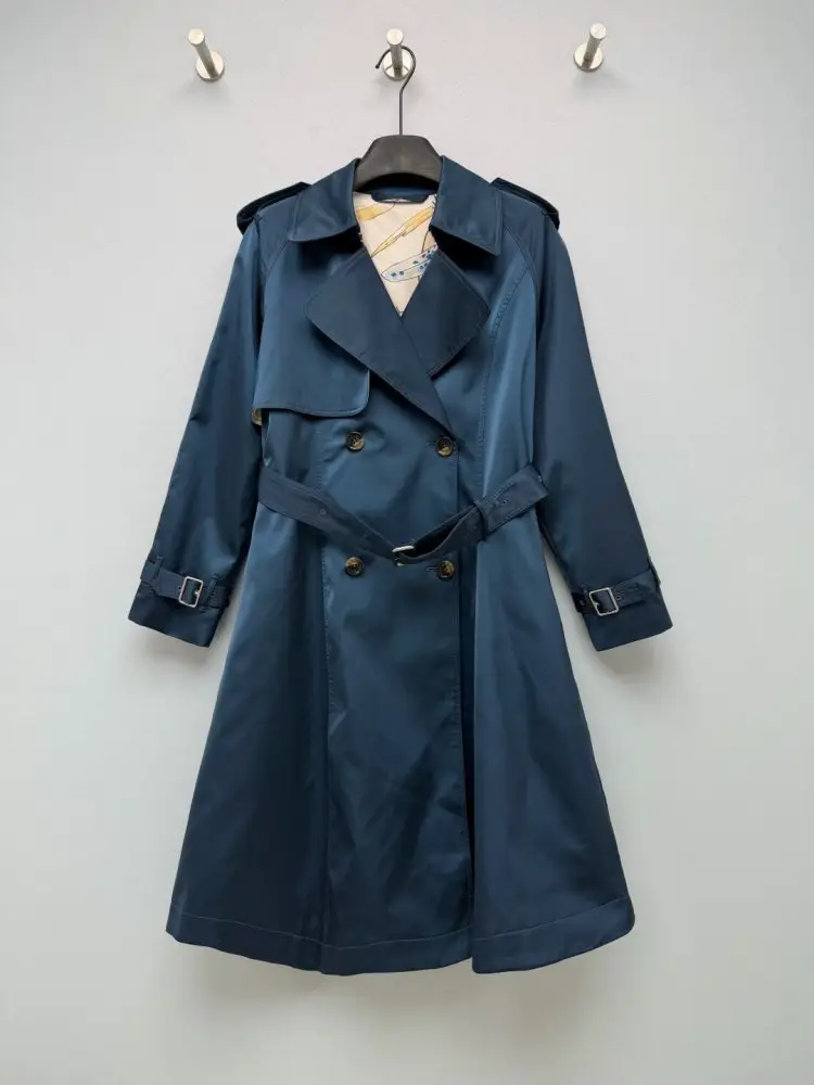 Burberry — Тренч двобортний середньої довжини