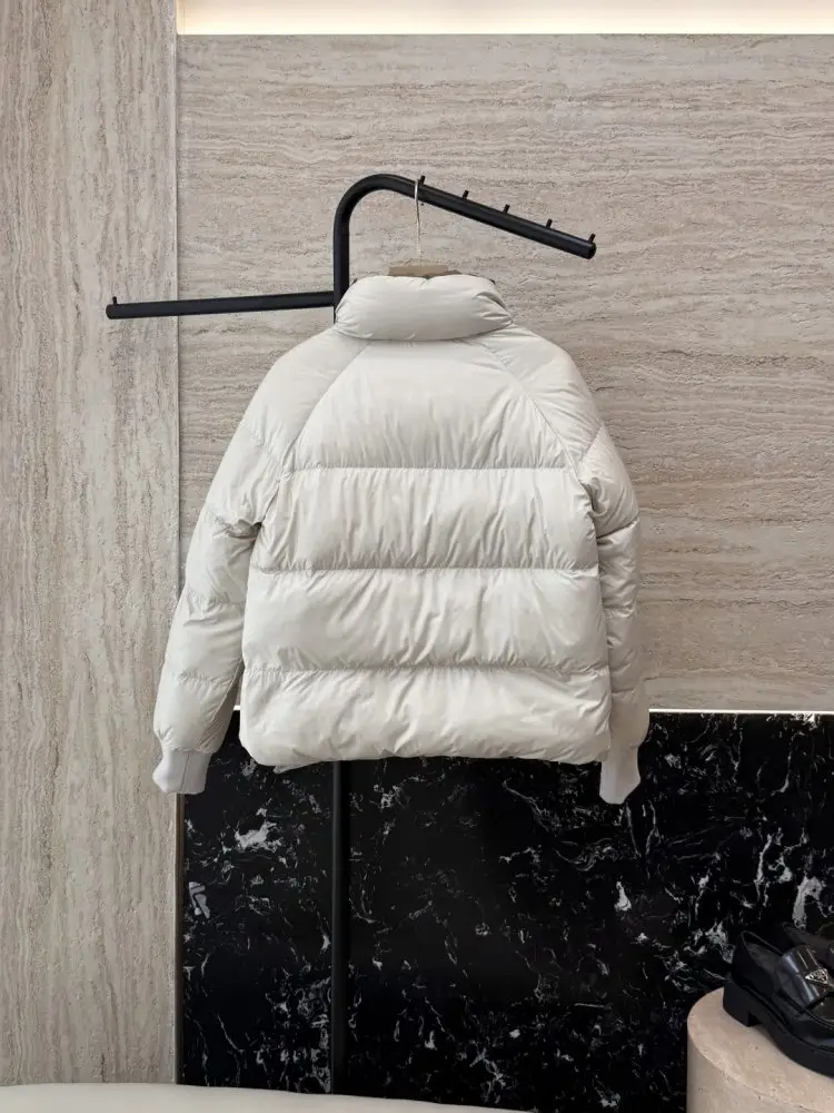 Burberry Двостороння картата пухова куртка — Фото 2
