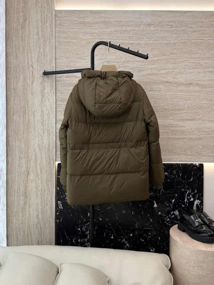 Burberry Двостороння картата пухова куртка — Фото 2