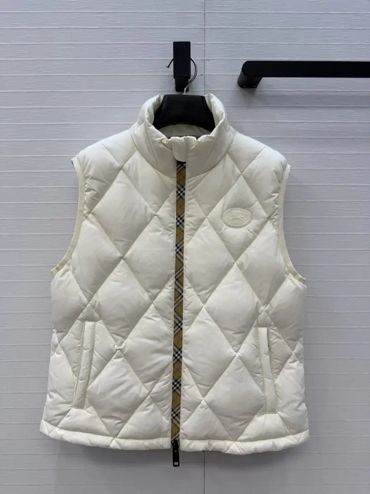 Burberry — Vest on feathers women's