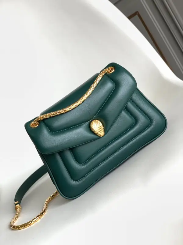 BVLGARI — Сумка через плече SERPENTI REVERSE 22 см