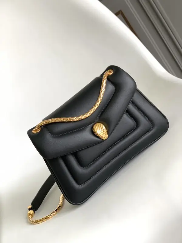 BVLGARI — Сумка через плече SERPENTI REVERSE 22 см