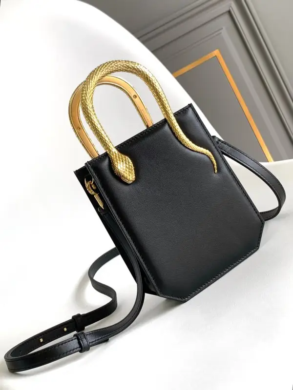 BVLGARI — Міні сумка тоут SERPENTINE 13 см