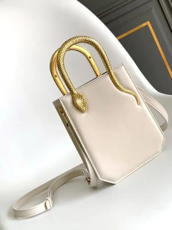BVLGARI — Міні сумка тоут SERPENTINE 13 см
