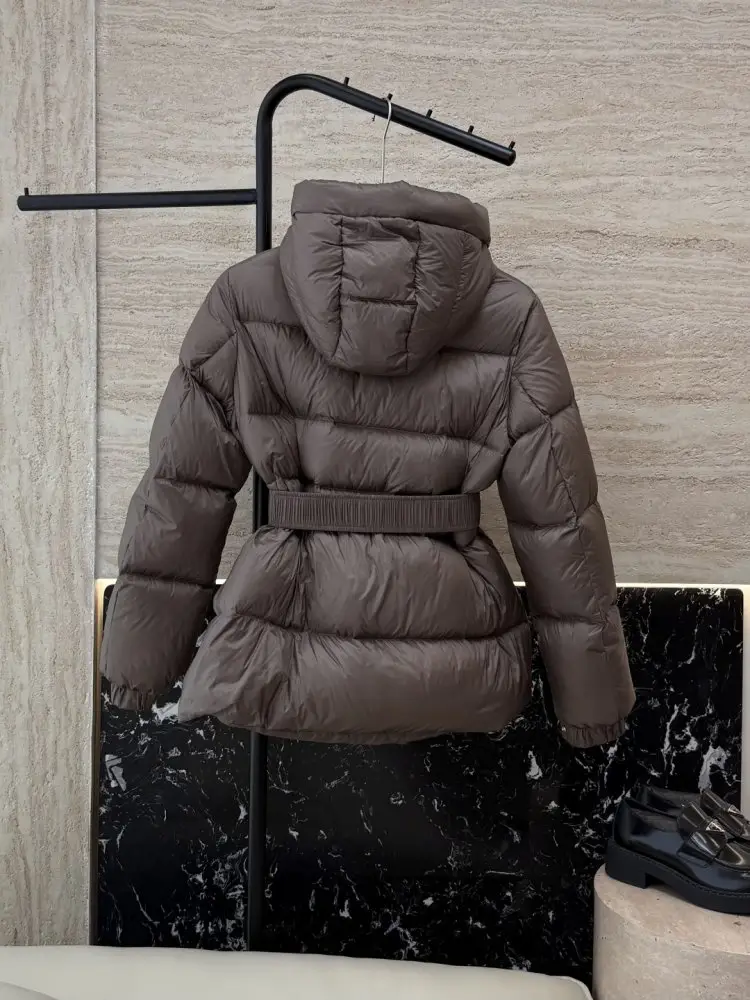 Celine Feather jacket secondary length from belt and hood — Photo 2