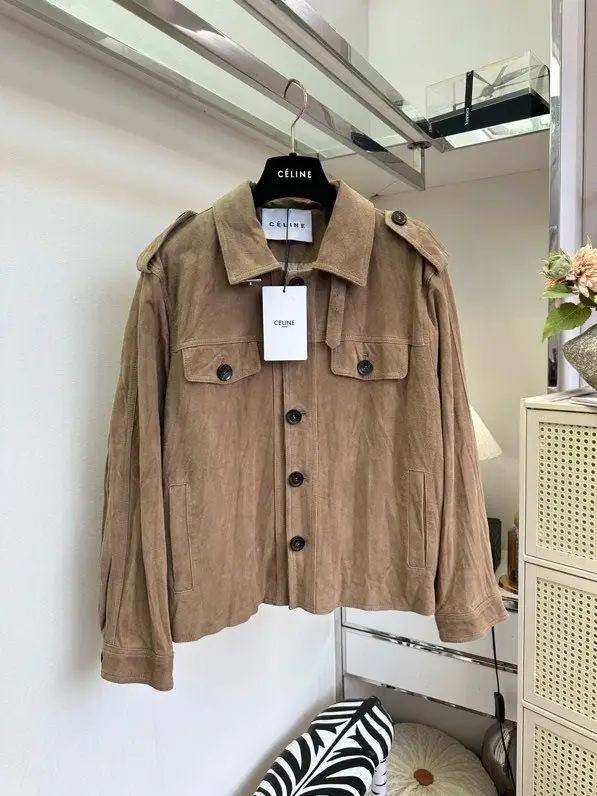 Celine Jacket suede women's — Photo 5