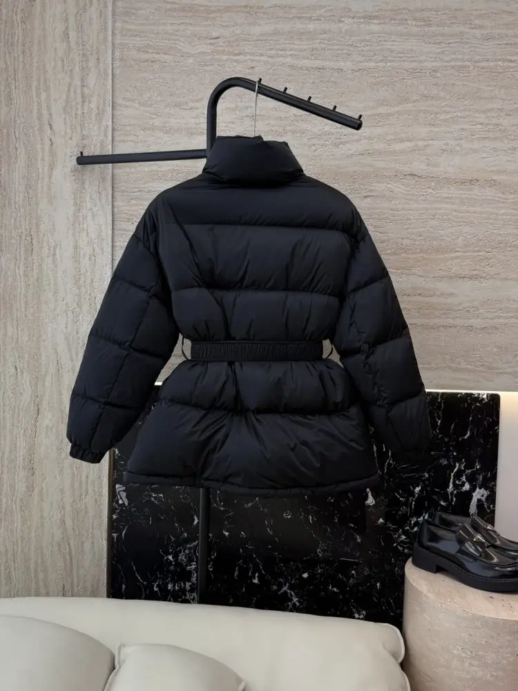 Celine Short jacket on feathers from hood — Photo 2