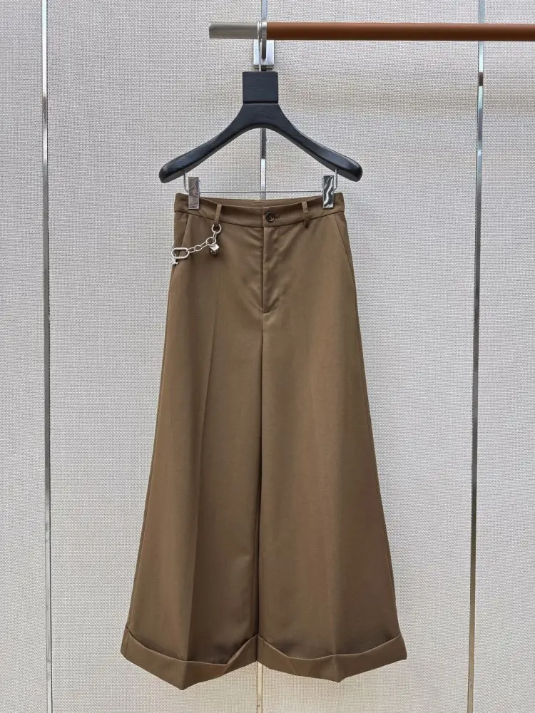 Celine — Shortened direct pants from chain