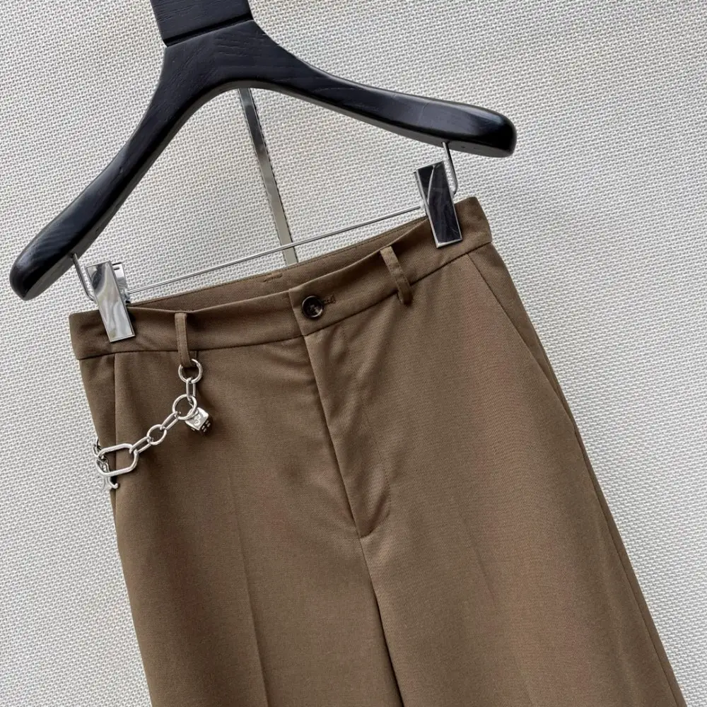 Celine Shortened direct pants from chain — Photo 3