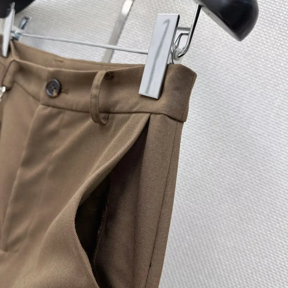 Celine Shortened direct pants from chain — Photo 4