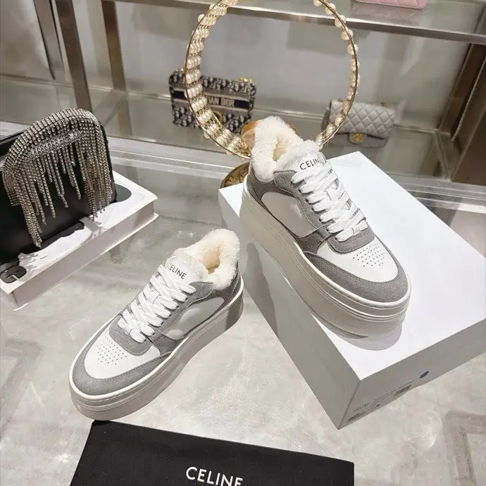 Celine Кроссовки RUNNER на меху — Фото 2