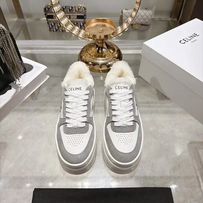 Celine Кроссовки RUNNER на меху — Фото 3
