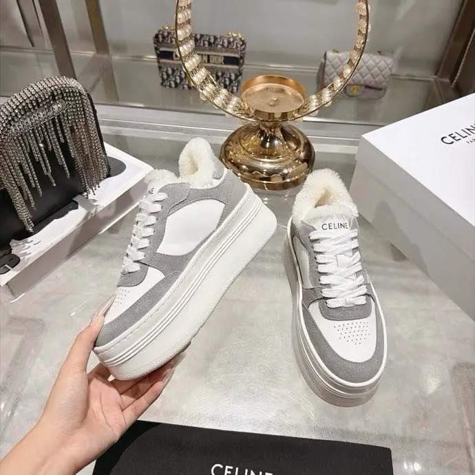 Celine Кроссовки RUNNER на меху — Фото 4