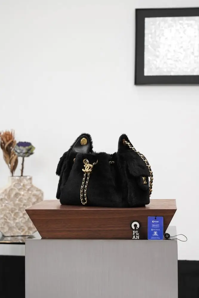 Chanel A bag 25 Bag fur 22 cm — Photo 2
