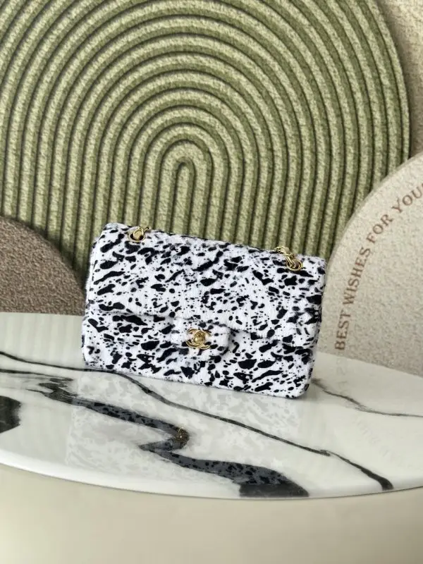 Chanel — A bag Classic Flap 25 cm from print zebras