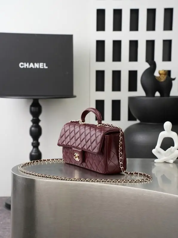 Chanel Сумка шкіряна жіноча Chanel 26A CF 25 см — Фото 3