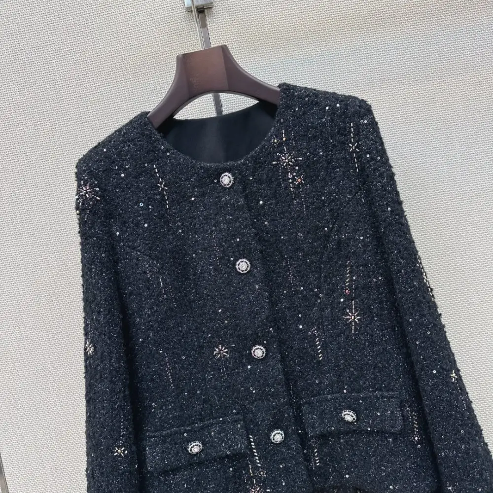 Chanel A jacket female from lace pattern at style patchwork — Photo 2