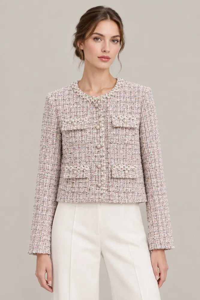 Chanel — Піджак твідовий жіночий