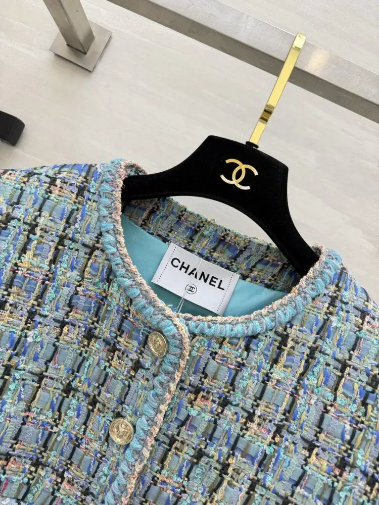Chanel Піджак твідовий жіночий — Фото 3