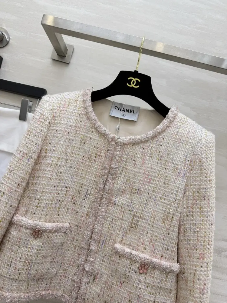 Chanel Піджак твідовий жіночий — Фото 3