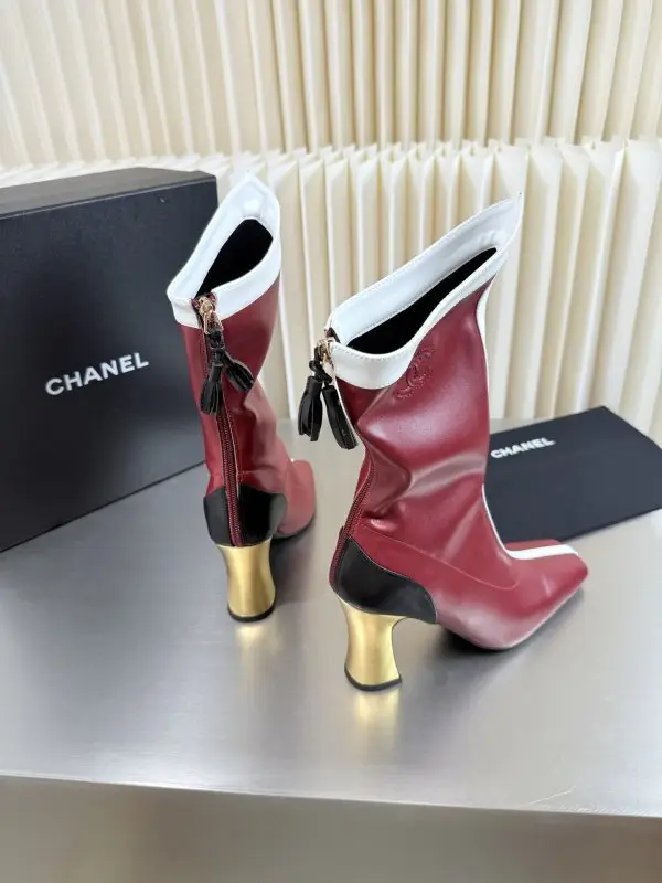 Chanel Ankle boots leather women's — Photo 5