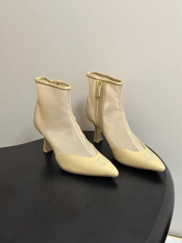 Chanel — Ankle boots on heel