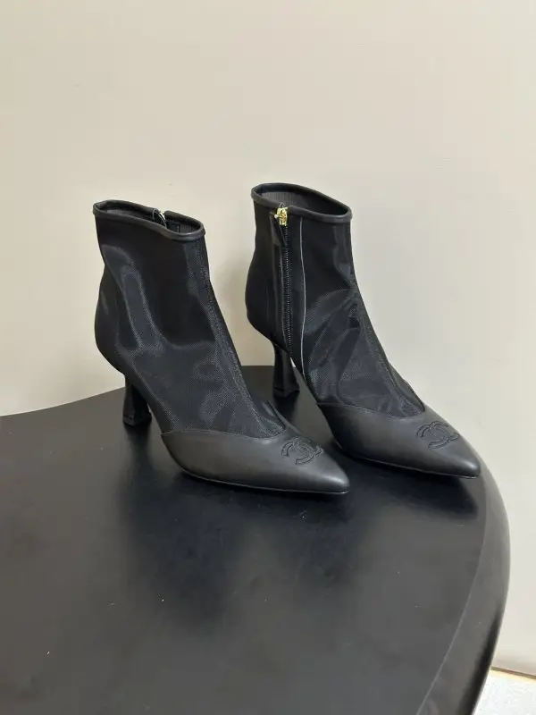 Chanel — Ankle boots on heel