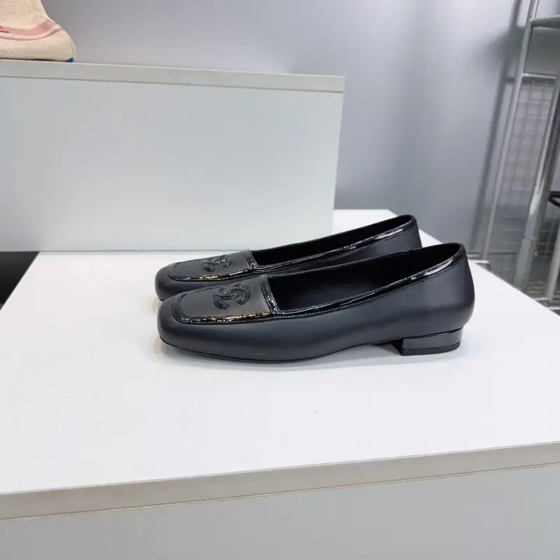 Chanel Балетки с квадратным носком — Фото 5