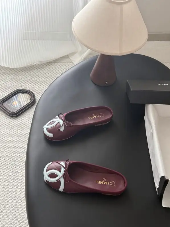 Chanel Балетки Vintage Cambon Series Half Slippers — Фото 4