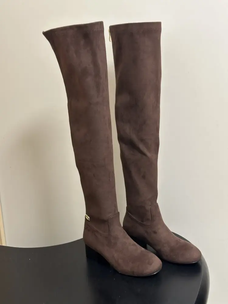 Chanel — Boots Hessian boots women's