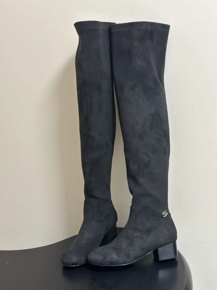 Chanel Boots Hessian boots women's — Photo 2