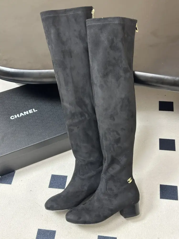 Chanel Boots Hessian boots women's — Photo 4