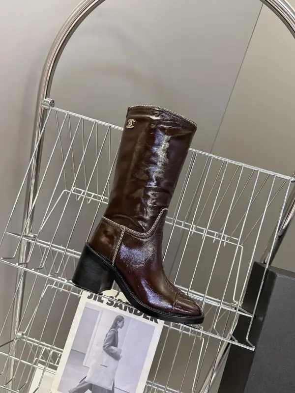 Chanel — Boots leather women's