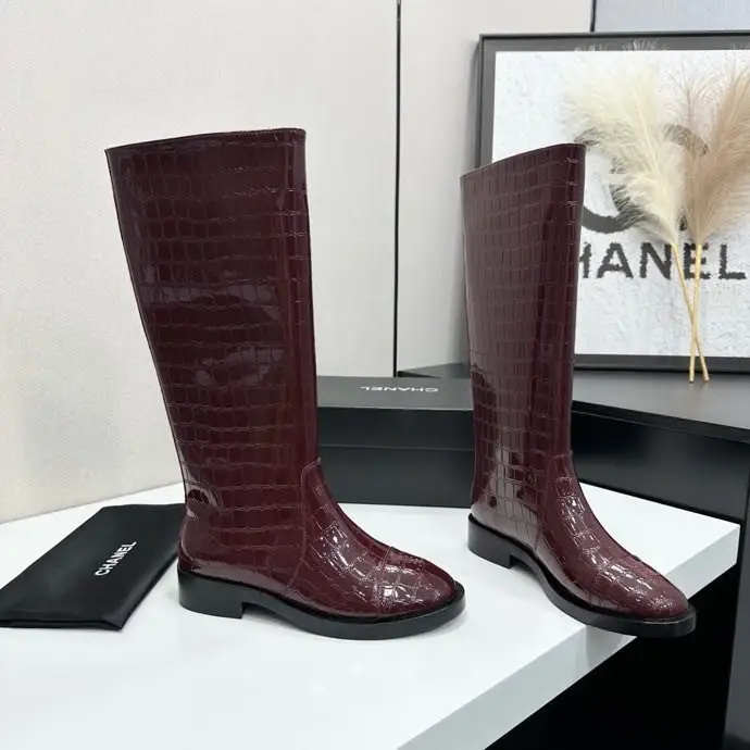 Chanel — Чоботи шкіряні жіночі