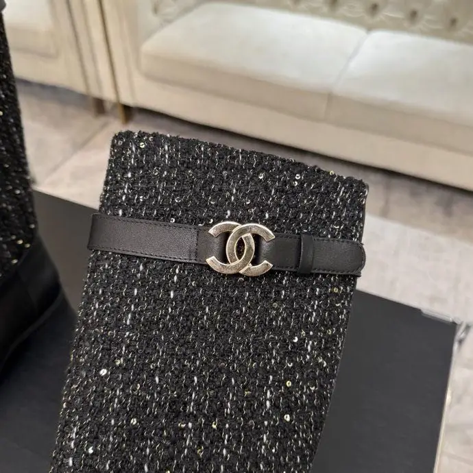 Chanel Сапоги кожаные женские — Фото 2