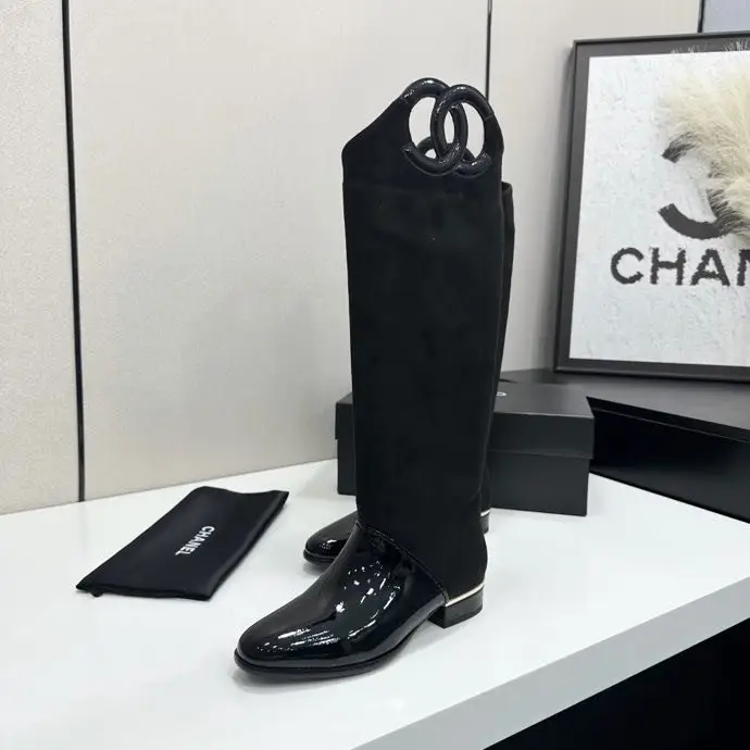 Chanel Сапоги кожаные женские — Фото 2