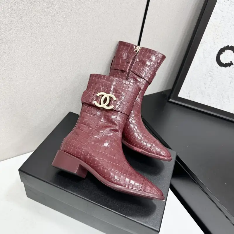 Chanel Черевики шкіряні жіночі — Фото 2