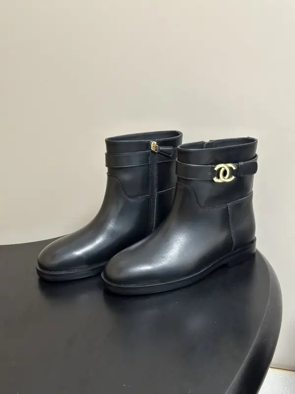 Chanel Черевики шкіряні жіночі — Фото 3