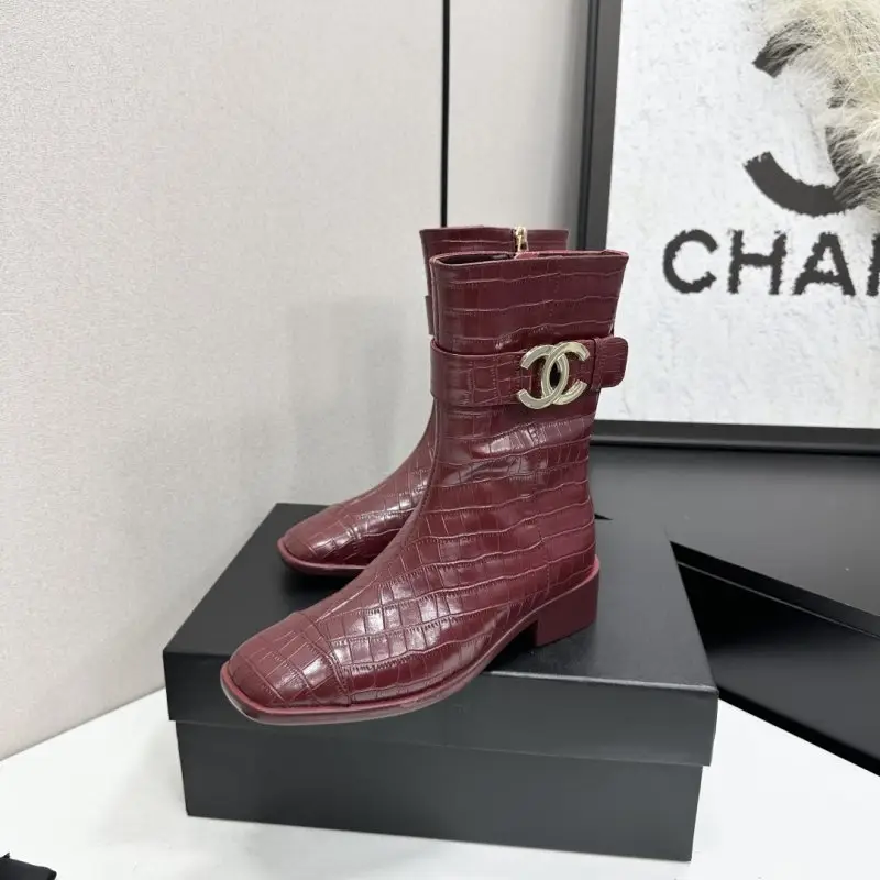 Chanel Черевики шкіряні жіночі — Фото 3