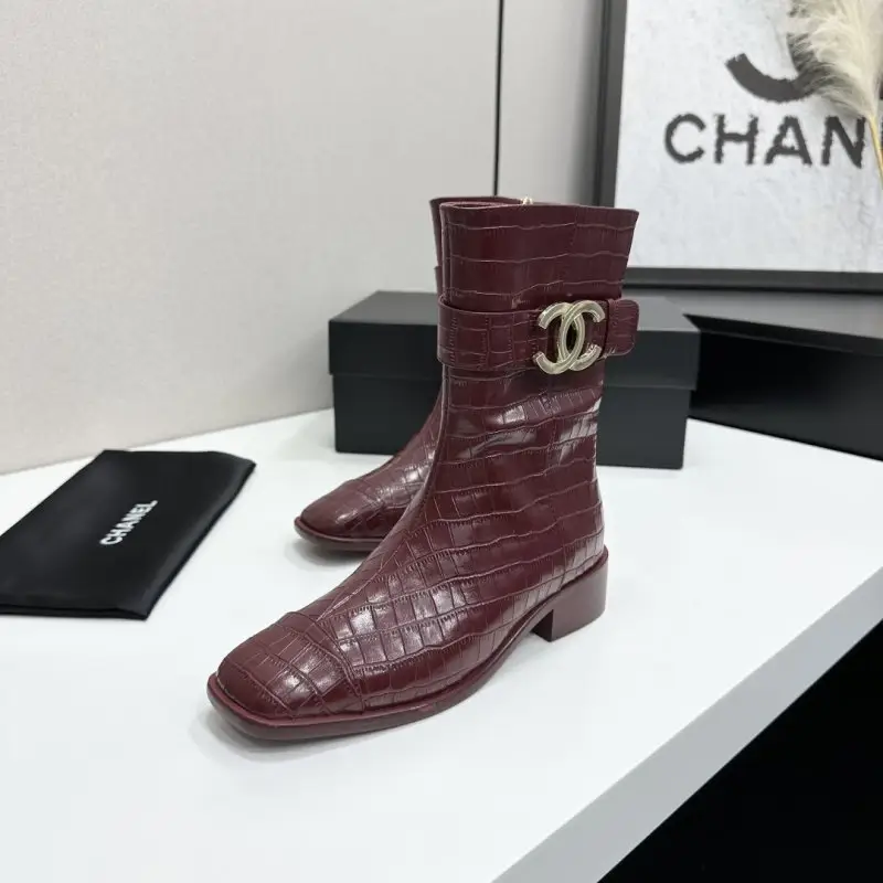 Chanel Черевики шкіряні жіночі — Фото 5