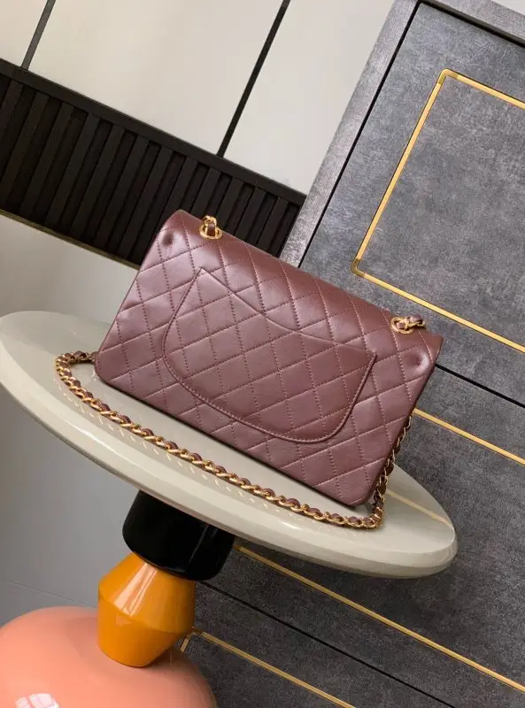 Chanel Класична сумка 11.12 з шкіри ягняти — Фото 3