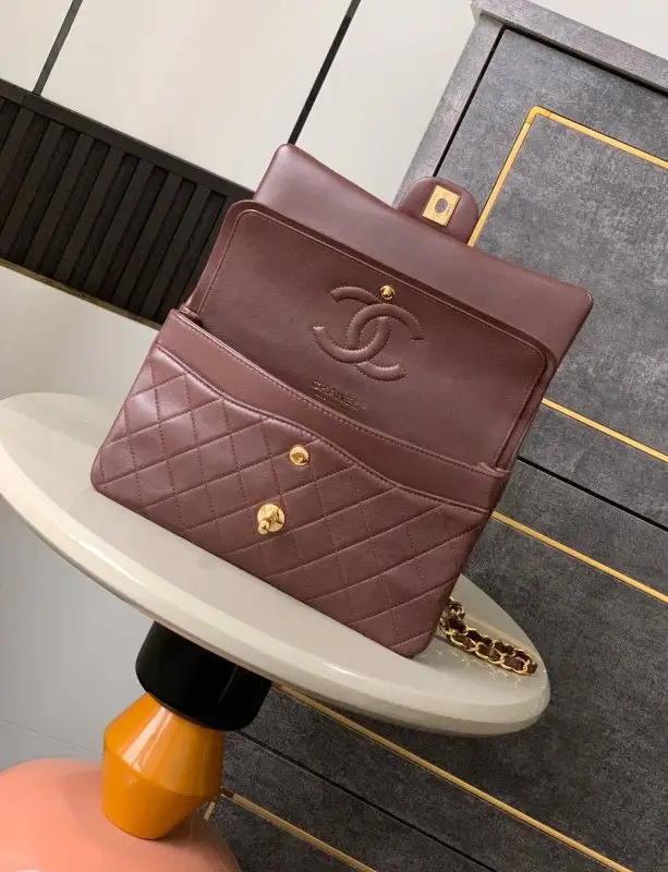 Chanel Класична сумка 11.12 з шкіри ягняти — Фото 5